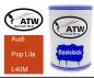 Preview: Audi, Pop Lila, L40M: 500ml Lackdose, von ATW Autoteile West.